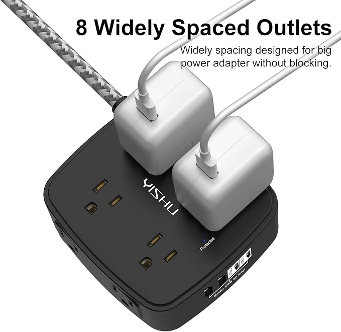 Surge Protector Power Strip - Image 4
