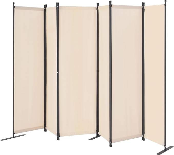 VEVOR Room Divider, 6 Panel Room Divider, Folding Privacy Screen and Portable - Image 9
