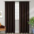 BGment Brown Blackout Curtains 84 Inch Length by BGment