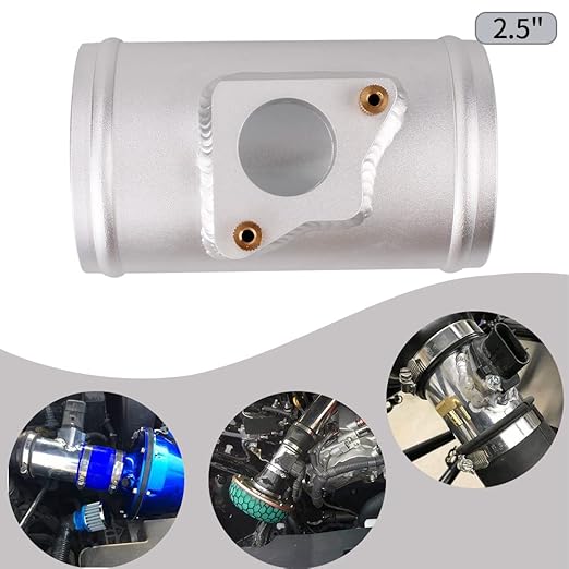 BARTOO Air Flow Meter Base MAF Sensor Mount Fit for Toyota/Mazda/Subaru/Honda (2.5", 1)