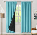 BGment Aqua 100% Blackout Curtains by BGment