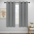 Easy-Going Thermal Grommet Blackout Curtains, 2 Panels 42x63 in, Light Gray | by Easy-Going