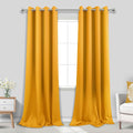 KOUFALL 108 Inch 9FT Room Darkening Curtains, Grommet Drapes by KOUFALL