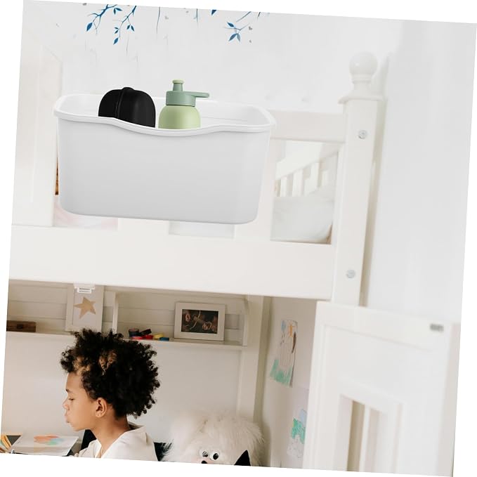 2pcs Bedside Hanging Organizer Plastic Bunk Bed Shelf - Image 6