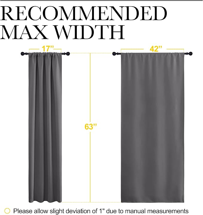 NICETOWN Blackout Curtains Panels - Image 8