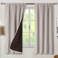BGment Camel Blackout Curtains for Bedroom 63 Inch Length 2 Panels Set | by BGment