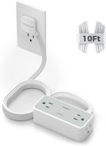 TESSAN Extension Cord 10 FT, Power Strip by TESSAN