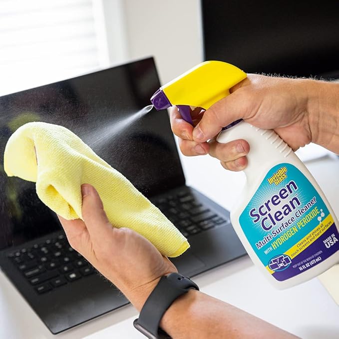 Invisible Glass 92013-6PK 16-Ounce Screen Clean Multi-Surface Cleaner Perfect for Touch Screens, Smart Phones, Tablets, Laptops, Glass, and Electronics, Pack of 6