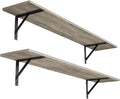 Long Wall Shelves, 39.4 Inch Wall Mounted Shelves by DINZILVJ