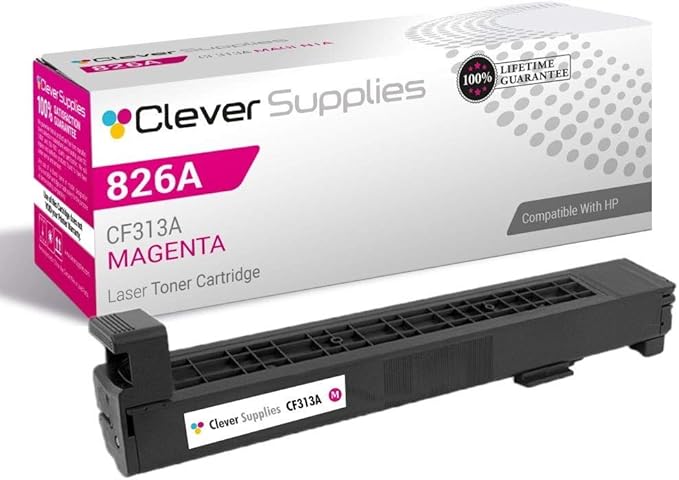 CS Replacement Toner Cartridge Compatible with HP 826A CF313A Magenta M855dn M855x+ M855xh
