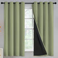 Yakamok Sage Blackout Curtains 63 inches Long by Yakamok