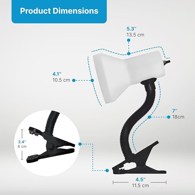 Xtricity LED Clip on Desk Lamp - Image 3