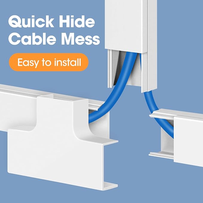 1000in Cord Hider Kit, Cord Covers - Image 4