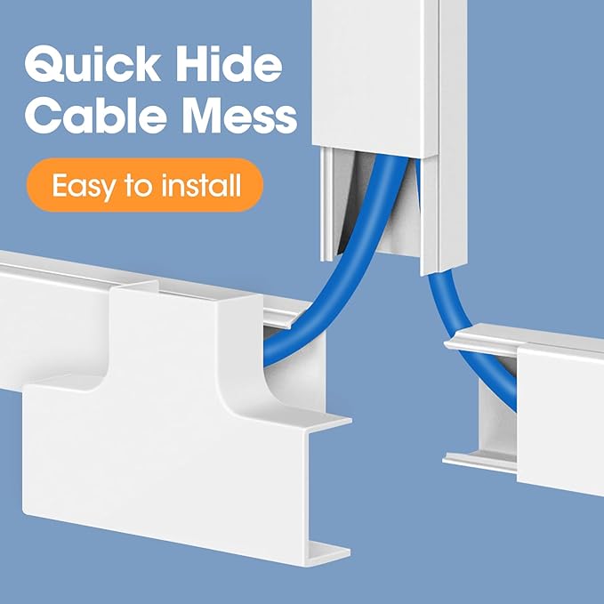 1260in Cord Hider Kit, Cord Covers - Image 4