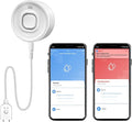 WiFi Water Leak Detectors for Home, Real-Time Mobile Alerts Smart Water Sensor Alarm (with Wire & Batteries)