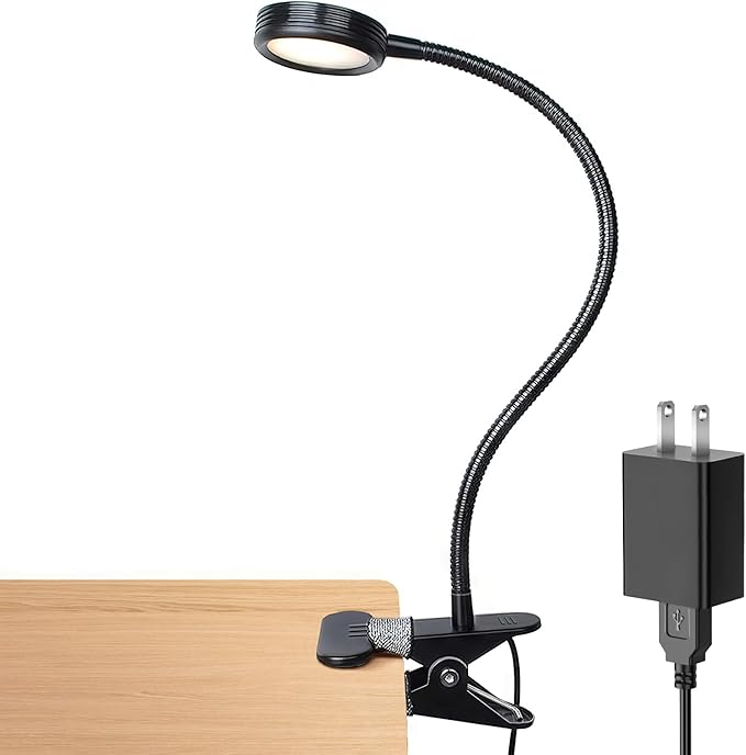 LEPOWER Clip on Light, Book Reading Lamp by LEPOWER
