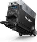 AFERIY 3840Wh Portable Power Station,120V AC Outlets x 5,2.5H Fast Charge,3600W LiFePO4 Battery Power Station,Solar Generator for Home Use,Outdoor Camping,Power Outage,Camping,RV,Emergencies
