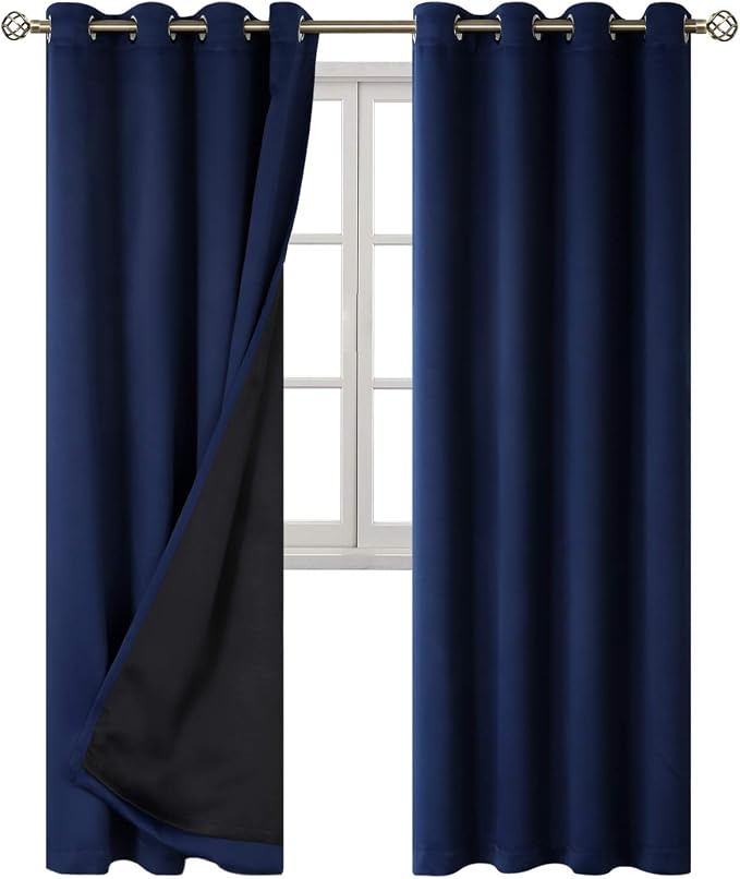 BGment Thermal Insulated 100% Blackout Curtains - Image 8