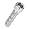 Kozelo 2pcs Socket Head Cap Screws - [M12-1.75 x 55mm] 304 Stainless Steel Allen Socket Drive for Electrical Motor 3D Printing Fan Engine Replacement Use, Silver
