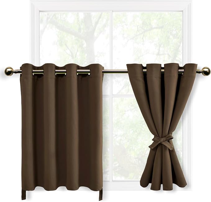 DWCN Short Blackout Curtains for Bedroom, 52 x 36 Inches Long - Image 7