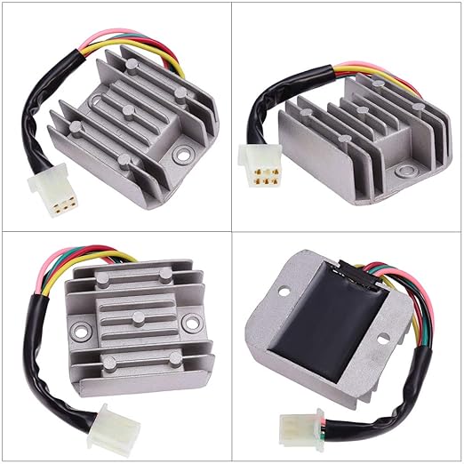 Ignition Coil 6 Pin CDI Voltage Regulator Rectifier Solenoid Relay Kit for 150cc 200cc 250cc Engine Chinese ATV Quad