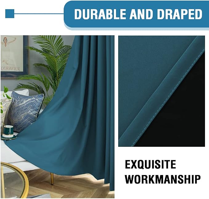 H.VERSAILTEX 100% Blackout Curtains - Image 6