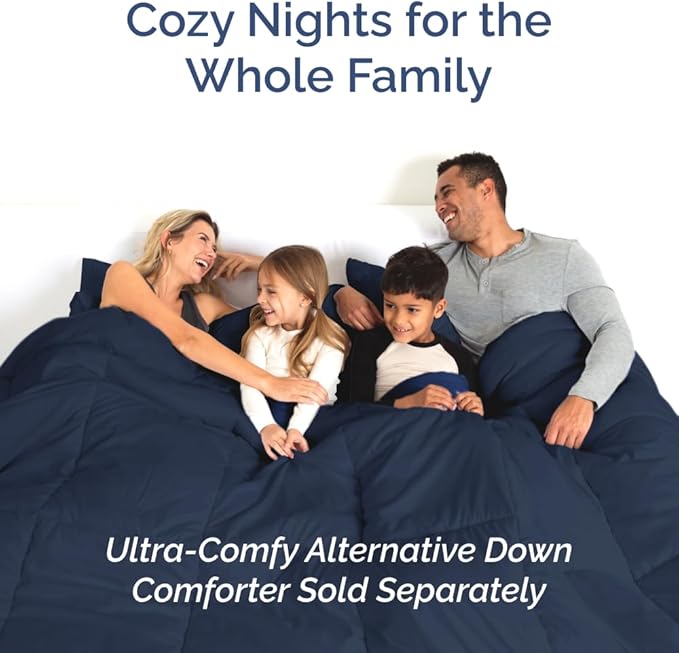 Full XL Bed Sheets - Extra Long Extended Full Sheet – Luxurious, Easy-Fit Sheet Set - Fits between 8” to 16" Deep Pockets, 54" x 80" for Full XL Mattresses - Ideal for Extra Long Full Beds