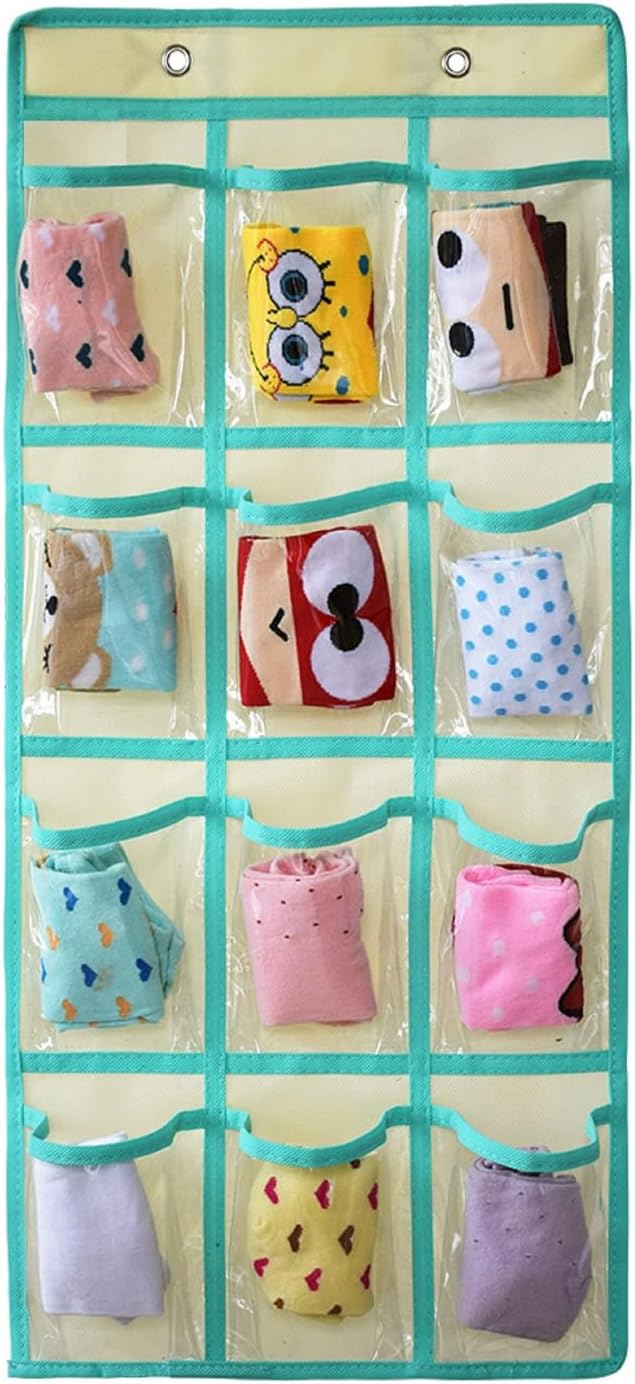 Classroom Pocket Chart For Cell Phones Calculators Over The Door Hanging Closet - Image 3