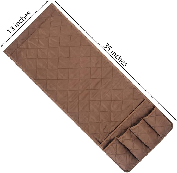 5 Pockets Remote Control Holder, Magazine Rack, Space Saver Organizer, Draped - Image 3