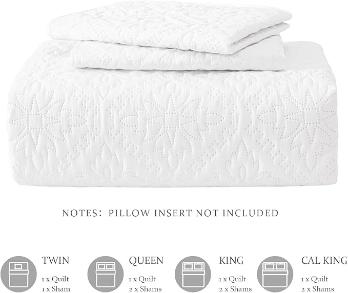 Exclusivo Mezcla Twin Quilt Set, All Season Bedding - Image 6