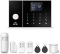 PGST WiFi Alarm System for Home Security,DIY Door Alarm Sensors,Tuya App Remote Control,Work with Alexa&Google for Villa,Apartment,Cabage,No Contract Fee