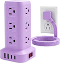 Extension Cord with Multiple Outlets, SMALLRT Power Strip Tower, Outlet by SMALLRT
