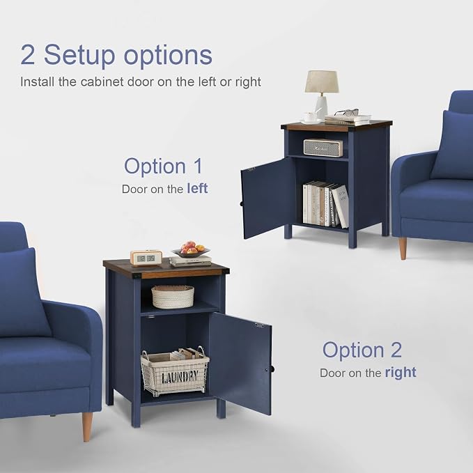 Farmhouse End Table, Nightstand - Image 7