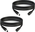5.5mm x 2.1mm 3.3FT DC Power Extension Cable Male to Female 12V/24V 14AWG DC Connection Cable for CCTV Surveillance Camera Amplifiers LED Strip Lights Solar Panels Energy Storage Power Supply 2 pcs