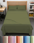 Full XL Bed Sheet Set - 4 Piece Extra Long Extended Full XL Sheets - Soft, Breathable & Cooling - Fits 8” to 16" Mattress w/ Deep Pockets - 54" x 80" - Easy-Fit, Wrinkle & Fade Resistant - Sage Green