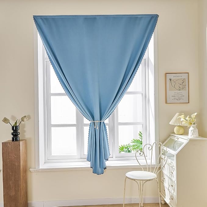 JILRON Magic Tape Stick on Portable Curtains - Image 2