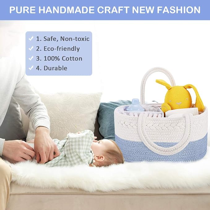 ABenkle Diaper Caddy Organizer - Image 2