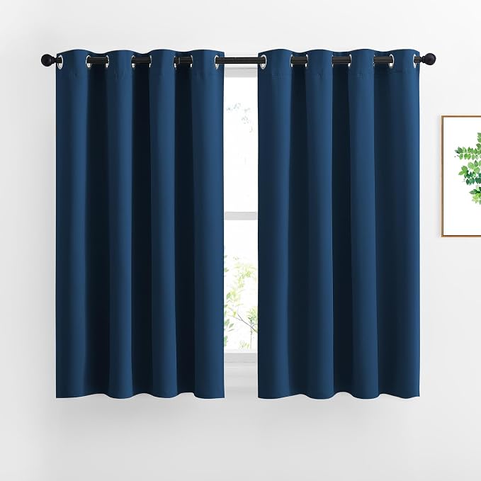 NICETOWN Blackout Moroccan Blue Curtains by NICETOWN