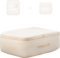 Ultra Space Saving Self Compression Organizer, Comforter Storage Bag by Fivaran