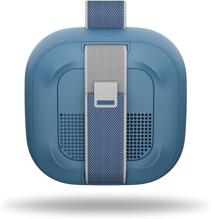 Bose New SoundLink Micro Portable Bluetooth Speaker (2nd Gen), Wireless Outdoor Speaker, Up to 12 Hours Battery Life, Waterproof and Dustproof, Blue Dusk