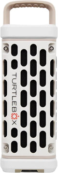 Turtlebox Ranger: Loud! Outdoor Portable Bluetooth 5.4 Speaker | Rugged, Waterproof, Ultra-Portable | Plays to 105db, Deep Bass, Shockproof, Unlimited Pairing for Full Stereo Experience, Ivory