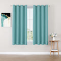 ChrisDowa Blackout Curtains for Bedroom and Living Room 63 Inches Long | 2 by ChrisDowa
