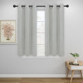 Easy-Going Thermal Grommet Curtains, 2 Panels 34x45 in, Noise Reduction by Easy-Going
