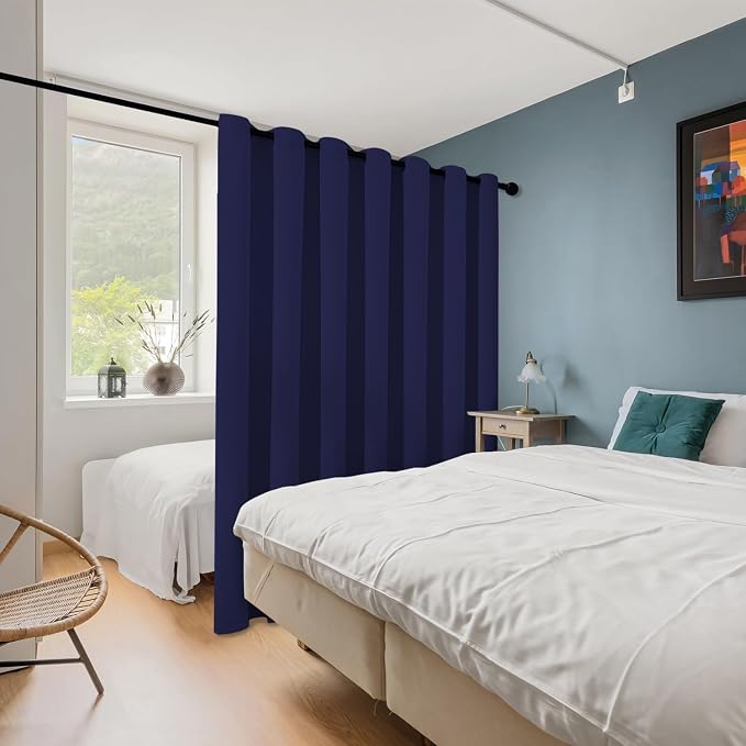 ChrisDowa Blackout Curtain Room Divider Curtains - Image 2