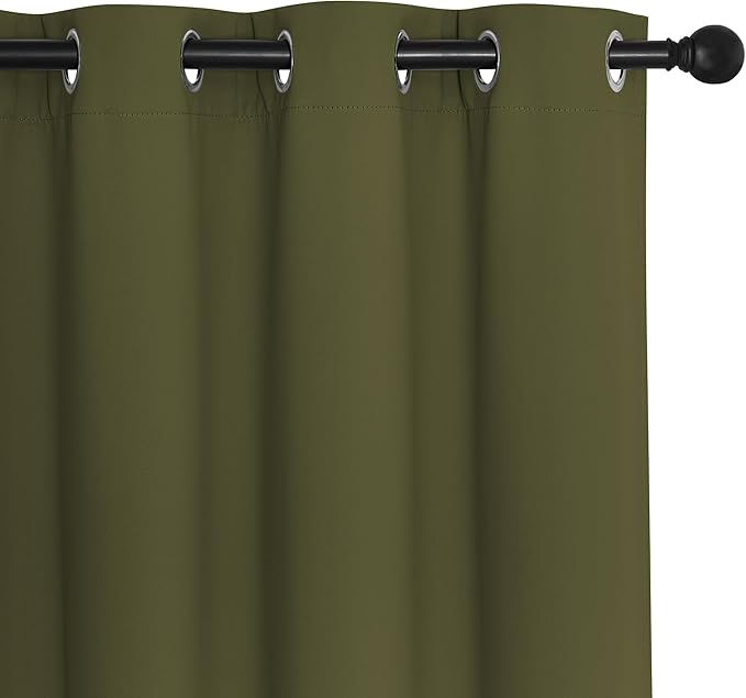 NICETOWN Patio Door Curtain Sound Blocking, Bedroom Privacy Room Divider Curtain - Image 7