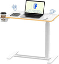 FLEXISPOT H7 28" Pneumatic Height-Adjustable Overbed Table by Unknown