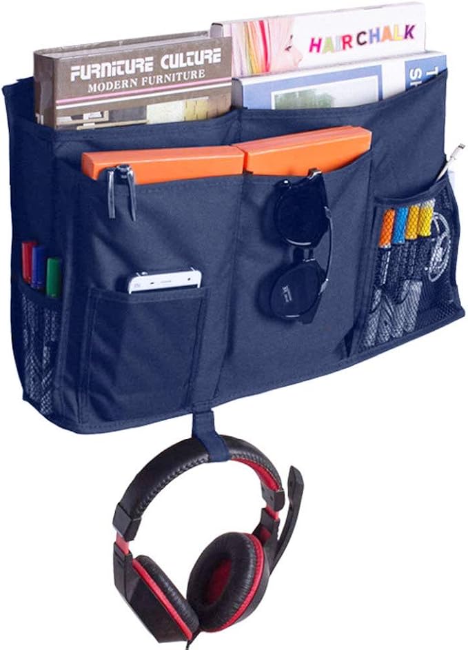 Bunk Bed Organizer, Bedside Storage Caddy, Hanging Pocket - Image 3