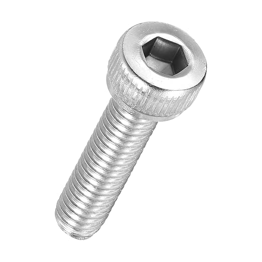 Kozelo 100pcs Socket Head Cap Screws - [M4-0.7 x 16mm] 304 Stainless Steel Allen Socket Drive for Electrical Motor 3D Printing Fan Engine Replacement Use, Silver
