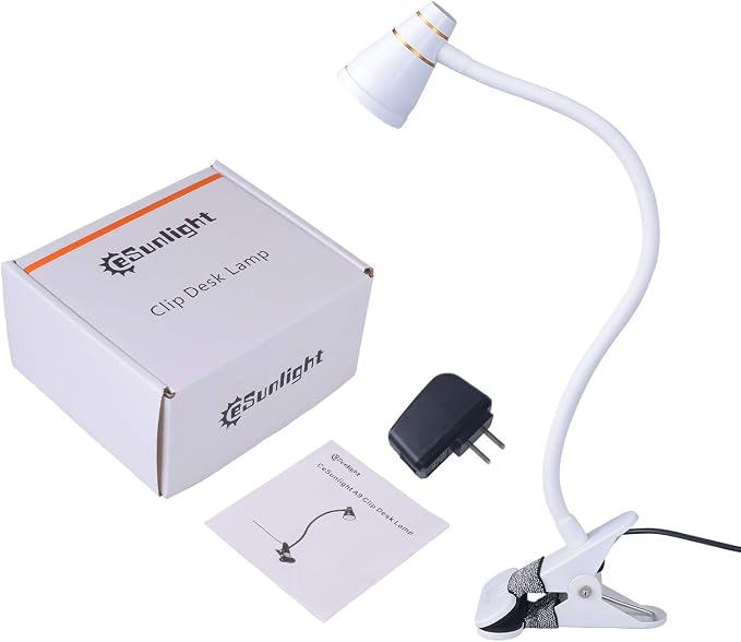 LED Clip Desk Lamp, Headboard Light - Image 9