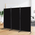 3 Panel Folding Room Divider, Sturdy Frame Freestanding Wall Divider | by YASRKML